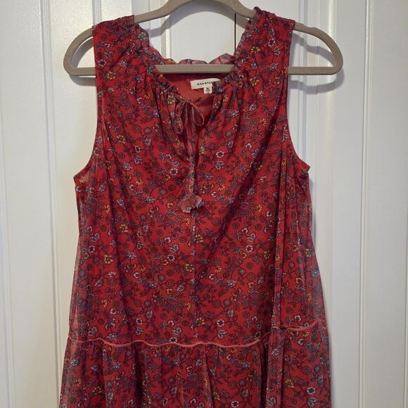 Max Studio floral sleeveless top, never worn - Picture 1 of 3